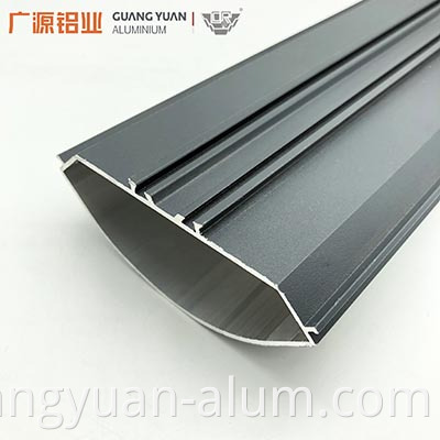 Guangyuan Aluminium Co., Ltd Balkon Aluminium Salustrade Aluminium Saluran Kaca Bingkai Balkon Pagar Aluminium Tangga Langkan Langkan Guangyuan Aluminum Co., Ltd Balcony Aluminium Balustrade Aluminium Channel Frameless Glass Balcony Railing Aluminium Stair Balustrade